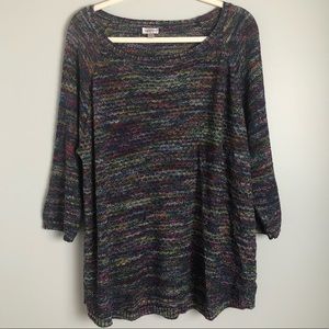 BOGO 50% Avenue Rainbow Sweater Size 18/20